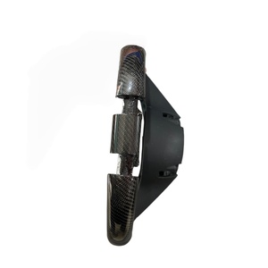 Volante Deportivo de Fibra de Carbono Auténtica con Cuero para Mercedes-Benz Clase C 2018-2020 G63 E S Cls Gle Glc W213 C63 W205 GT - Product Image 6