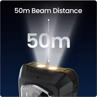 Teléfono Inteligente Resistente Fossibot F107 Pro 12+512GB Star Light, Teléfono con NFC, Batería de 28000mAh, Cámara de 200MP, Android 15, Teléfono Celular Resistente al Agua