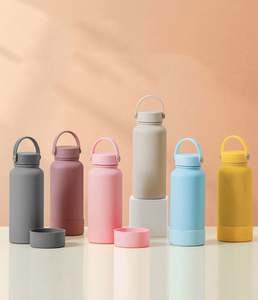 ขวดน้ำสเตนเลสเก็บความร้อนขนาด650มล. ผนังสองชั้นแบบพกพาโลโก้ได้ตามต้องการ - Product Image 1