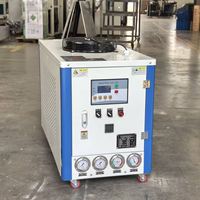 Refroidisseurs d'eau industriels haute précision à cycle de réfrigération par air 15KW 5HP avec pompe et réservoir d'eau