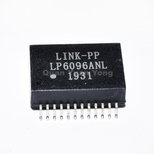 Quanyuantong LP6096ANL SMD 24P Ethernet Transformer IEEE802.3at POE Router Switch Ethernet Port Supports BOM Ordering