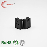 Clamp Split Ferrite Core EMI Filter Choke Small Equipment Cable Noise Absorbing Core 10mm Inner Diameter 80D