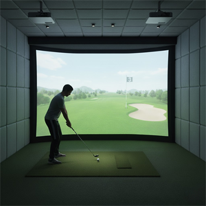 Sistema de Simulador de Golf Virtual 3D de Lujo con Pantalla Táctil de Alta Precisión y Resolución de 1280x800 para Uso en Interiores en Clubes y Hoteles - Product Image 5