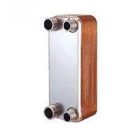 Échangeur de chaleur à plaques brasées en cuivre pour refroidissement liquide de centre de données, 300W, pour contrôle thermique de rack de serveur, haute résistance à la pression