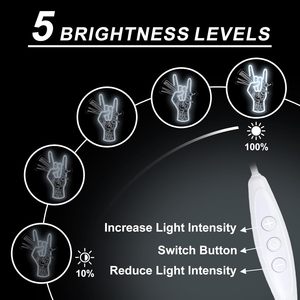 Enseigne néon LED en acrylique « Main tenant des ciseaux et un peigne » pour studio de coiffure et salon de beauté, décoration facile à installer 15.734L X 11.834W - Product Image 3