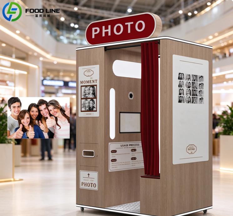 Photo Booth Newspaper Photo Booth Design Detachable Photo Booth LED ...