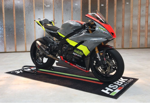 Tapis de garage personnalisé imprimé avec logo de marque publicitaire Tapis d'entrée en nylon lavable anti-dérapant durable pour moto - Product Image 5