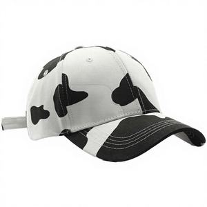 Gorra de Béisbol Personalizada, Impresa, de 6 Paneles, Ajustable, con Cierre a Presión, Estilo Casual Urbano - Product Image 1