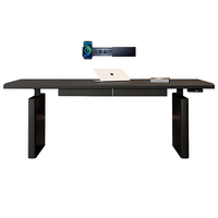Bureau de travail multifonctionnel réglable en hauteur, disponible en plusieurs tailles, tables de bureau résistantes à l'humidité en bois massif