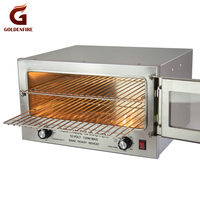 Oven Pizza pemanggang roti portabel, peralatan dapur truk pemanggang 12v multifungsi