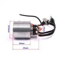 Moteur miniature sans balais DC 74V/111V 12V 200W ultra-puissant 130000 tr/min avec turbine en alliage d'aluminium et ventilateur turbo à canalisation pour DIY