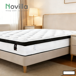 <span class=keywords><strong>Matelas</strong></span> hybride de qualité supérieure, pliable, en mousse à mémoire de forme, taille King Size, double, moderne, avec ressorts ensachés en gel - Product Image 3