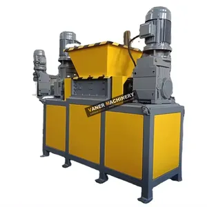 V-DB300 Guangzhou Hard Drive Double Shaft Shredder Shreder Machine for Plastic Tyre Shredder Machine Scrap Metal Shredders