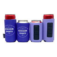 Pendingin Kaleng Magnetik Neoprene dengan Logo Kustom, Penahan Kaleng Magnetik, Koozy untuk Kaleng, Pendingin Kaleng Terisolasi Grosir, Sublimasi