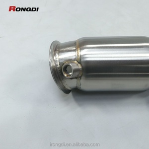 89-76mm Performance Sport Car Resonated M3 F80 M4 F82 Straight Pipe Exhaust Downpipe for BMW S55 3.0T - Product Image 6
