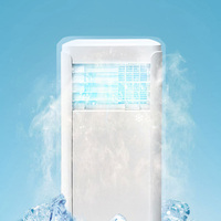 Climatiseur portable électrique à fréquence variable 14000 BTU, refroidissement/chauffage, déshumidification