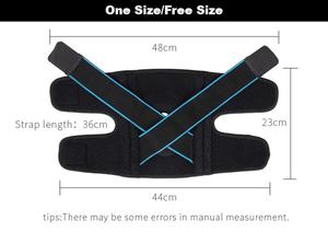 Hot bán thể thao an toàn có thể điều chỉnh đầu gối kết thúc tốt đẹp Silicone miếng gel mùa xuân hỗ trợ bóng rổ bảo vệ nén đầu gối hỗ trợ - Product Image 5