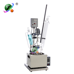 Reactor <span class=keywords><strong>de</strong></span> <span class=keywords><strong>Vidrio</strong></span> <span class=keywords><strong>de</strong></span> Laboratorio <span class=keywords><strong>de</strong></span> 1L con Reactor <span class=keywords><strong>de</strong></span> Reacción Automática y Agitador <span class=keywords><strong>de</strong></span> <span class=keywords><strong>Vidrio</strong></span> GG-17 <span class=keywords><strong>de</strong></span> Alta Productividad - Product Image 3