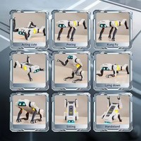 Neuer Interaktiver KI-Intelligenter Lernroboter-Hund für Kinder Sprachsteuerung Fernprogrammierung Bionischer Vierbeiniger Mechanischer Plastikroboter
