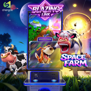 ซอฟต์แวร์เกมส์หยอดเหรียญเชิงพาณิชย์สำหรับบาร์/ร้านค้า/คลับ 110/220V เกมส์ฝึกทักษะแบบหยอดเหรียญ Blazing Link Game Board - Product Image 1