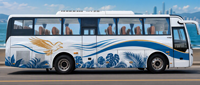 Nouveaux bus de luxe Tenglong de 10,5 mètres, diesel, Euro 3, manuels, 45 places, fabrication sur mesure, prix direct usine, personnalisation