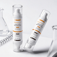 Soin du visage jour et nuit, hydratant double action, sérum éclaircissant pour les taches brunes, vitamine C, niacinamide, pour tous types de peaux