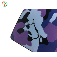 Alas Mouse Lipat Portabel 20x24cm Motif Kustom Persegi Alas Mouse Anti Selip Berbahan Karet Tahan Lama untuk Gaming PC Kantor Desktop