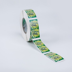 สติกเกอร์พิมพ์ฉลากม้วนพีวีซีอัตโนมัติ พร้อมเทคนิคการปั๊มร้อนยูวีแบบย้อนกลับ การปั๊มนูน และเทคนิคต่างๆ สำหรับอาหารและช็อกโกแลต - Product Image 6