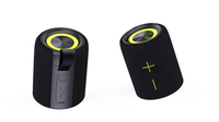Altavoz portátil de emparejamiento TWS con luces RGB a prueba de agua IPX5 inalámbrico de doble División magnético 2 en 1 para uso doméstico al aire libre