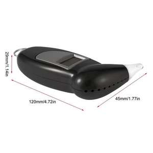 Atacado Mini Álcool <span class=keywords><strong>Tester</strong></span> Detector De Respiração Display Digital Portátil Bafômetro Leve com Bocal - Product Image 2