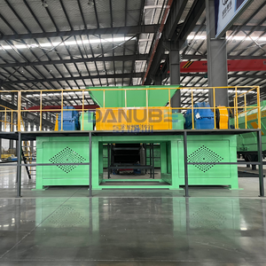 Automatic Waste Metal Shredder <b>Machine</b> Double Shaft Design s Competitive Price Organic Waste Shredder - Product Image 1