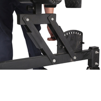 Chaise romaine multifonctionnelle GHD Trainer réglable pour l'entraînement complet du corps et du tronc, équipement de musculation pour la maison et la salle de sport