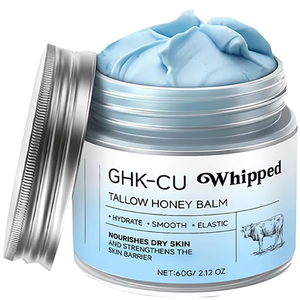 Baume au suif et au miel GHK Cu anti-âge pour la réparation des rides, crème hydratante éclaircissante pour le visage, baume au suif de bœuf et au miel de Manuka - Product Image 1