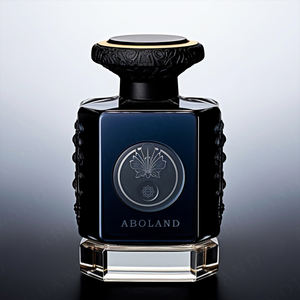 Top Hot Sale Gradient Dark Blue <b>Perfume</b> <b>Bottle</b> <b>30ml</b> 50ml 100ml Empty <b>Bottle</b> Luxury High Quality Glass Customized <b>Perfume</b> <b>Bottle</b> - Product Image 1
