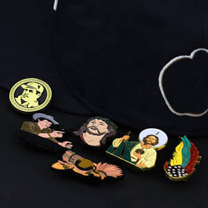 Broches de Solapa Populares, Nuevos, de Metal <span class=keywords><strong>Mexicano</strong></span>, con Diseño de Dibujos Animados, Personalizados, de Esmalte Suave, en Existencia - Product Image 5