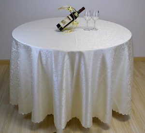 <strong>White</strong> <strong>Round</strong> <strong>Table</strong> <strong>Cloth</strong> for Weeding - Product Image 5