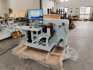 Máy kiểm tra nhãn <span class=keywords><strong>flexo</strong></span> web hẹp tự động mới cho thiết bị postpress với rạch xuanhai JPJ-350 - Product Image 2