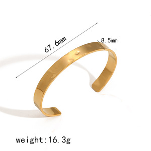 Conjunto de Joyería Geométrica de Acero Inoxidable, Pulsera y Anillo Chapados en Oro, Accesorio de Moda para Mujer, Ideal para Fiestas - Product Image 4