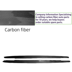 Jupes latérales en fibre de carbone style Série 5 G30 G38 2017-2023 - Product Image 5