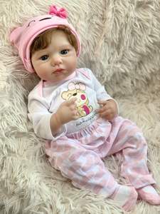 Muñeca Reborn Jieyang Water General, Cambia de Color, Simulador de <span class=keywords><strong>Sueño</strong></span> de Fantasía, 18 Pulgadas/45 cm, 50 2pai, 35 Pulgadas, Media Carcasa - Product Image 3