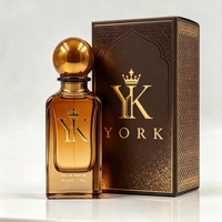 Flacon de parfum en verre de luxe de 50 ml avec pulvérisateur à pompe, flacon coloré et bouchon rond coloré, emballage cosmétique de haute qualité