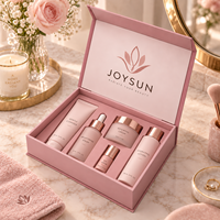 Boîte d'emballage en carton rigide en forme de livre écologique, boîte cadeau magnétique de luxe avec insert personnalisé pour les ensembles de cosmétiques et de soins de la peau