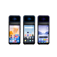 Terminal de point de vente portable Android 14 de 5,5 pouces avec lecteur de codes QR 2D, NFC, Bluetooth, 4G, Wi-Fi pour la gestion logistique des restaurants