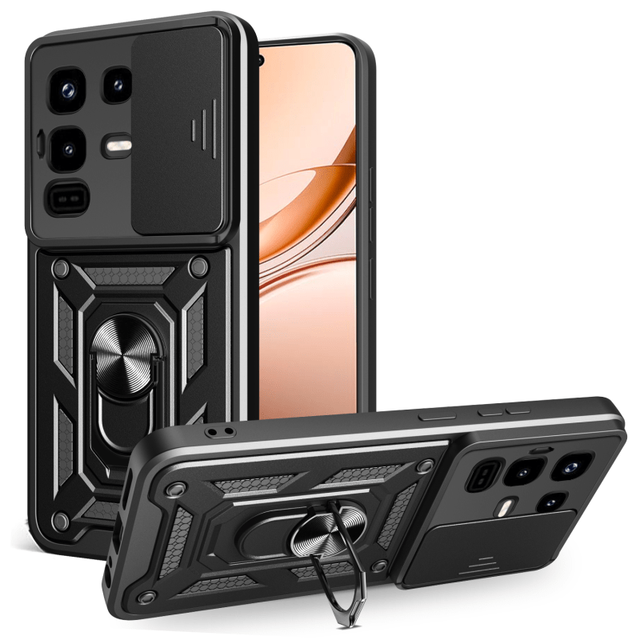 Shockproof Armor Case for Infinix Note 50 Pro Plus 5G Note50 4G 50X Note 40 Pro 30 Slide Cover Camera Privacy Case