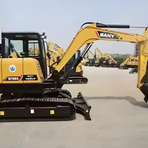 Mini-excavatrice SANY SY60C d'occasion en bon état, modèle 2023, marque chinoise à prix avantageux - Product Image 1