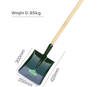 Offre Spéciale outils agricoles tête de pelle à pelle ronde/carrée en acier multifonctionnel