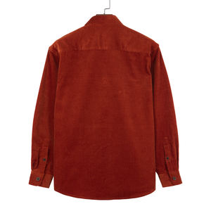 2024 camicia di velluto a coste pesante Casual Casual di alta qualità in tinta unita a manica lunga t-Shirt <span class=keywords><strong>maschile</strong></span> Top camicetta di velluto a coste da vacanza - Product Image 1