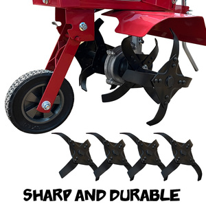 Tracteur <span class=keywords><strong>rotatif</strong></span> miniature pour jardin, machine agricole 7Hp, motoculteur <span class=keywords><strong>manuel</strong></span>, <span class=keywords><strong>cultivateur</strong></span>, moteur 140CC, largeur de travail 360MM - Product Image 4