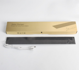 3.5W Solar Panel Charger for Rechargeable Lithium Battery <strong>Curtains</strong> Motorized Roller Shade Blinds <strong>Tubular</strong> <strong>Motor</strong> - Product Image 4