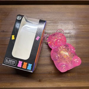 Stock US - Livraison rapide 3-7 jours - Ours en gélatine souple translucide à montée lente, jouet anti-stress à presser pour enfants et adultes - Product Image 2